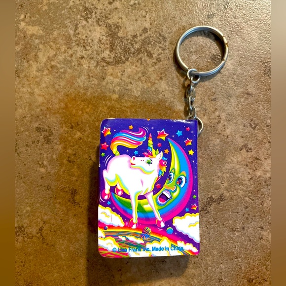 Lisa Frank Mini Notepad Keychain - Picture 3 of 8